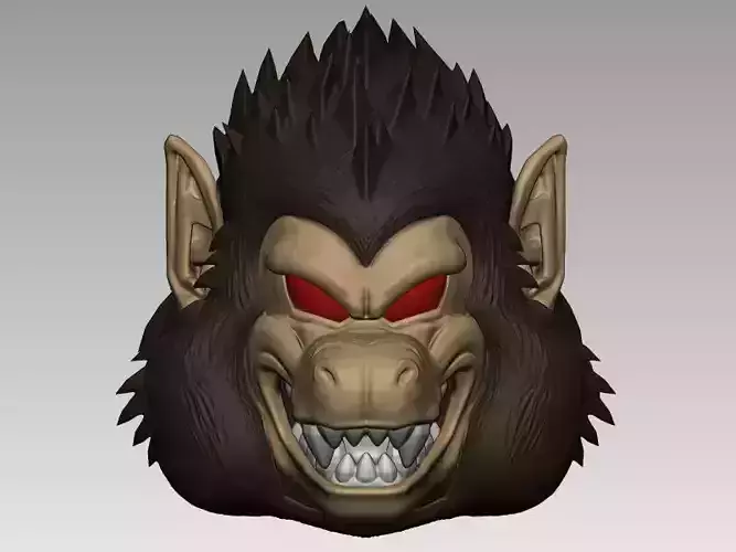 Ozaru and Baby Vegeta Ozaru Mask Helmet