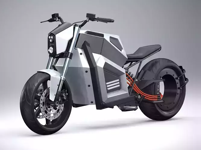 RMK E2 electric motorcycle Grey