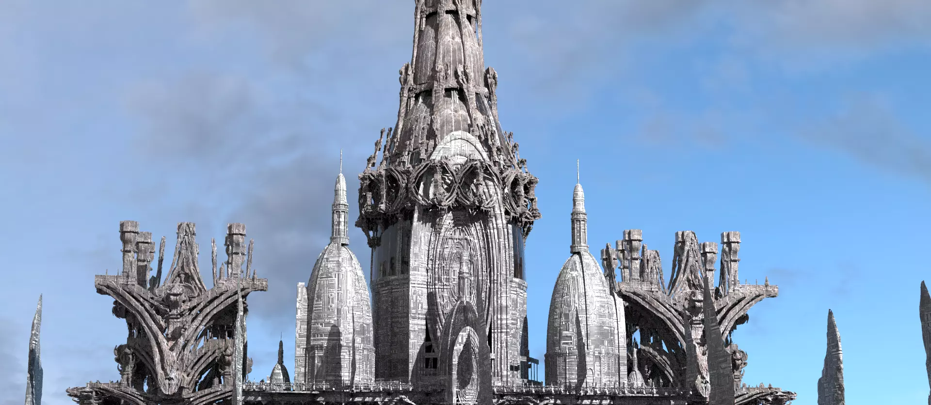 Ancient Dagoth Royal tower 3D model_0