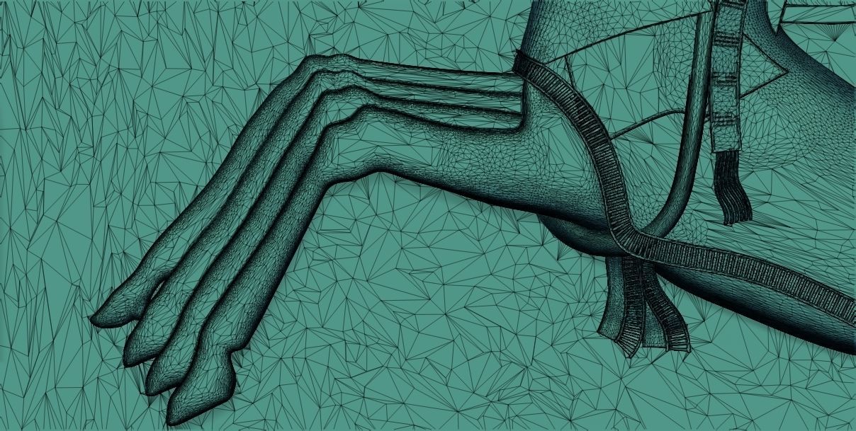 Pharaoh Ramesses II at the Battle of Kadesh 3d relief model cnc 3D print model_11