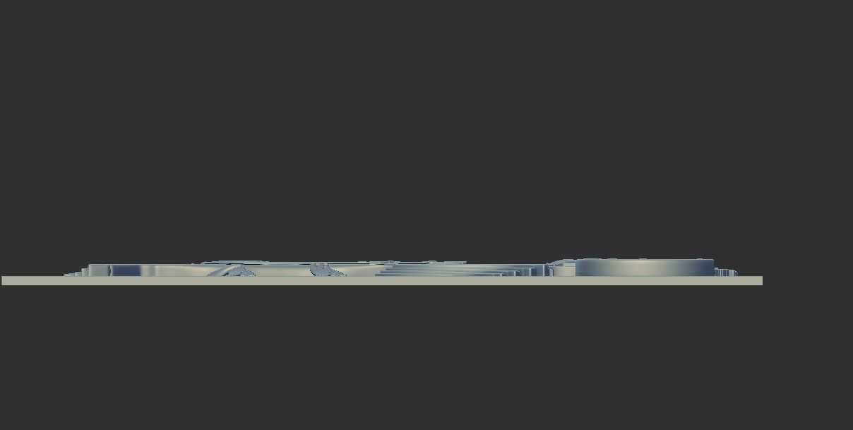 Pharaoh Ramesses II at the Battle of Kadesh 3d relief model cnc 3D print model_7