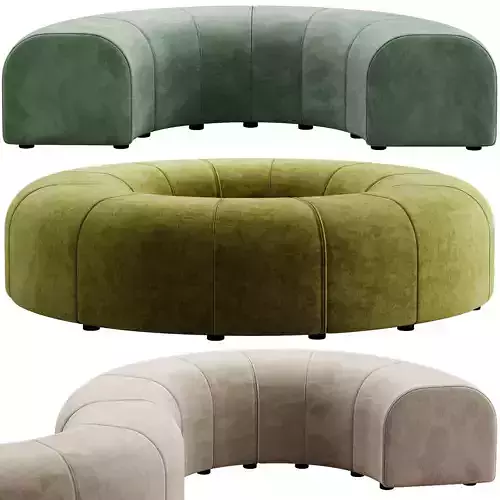 BuzziCee Sofa Half 3D model