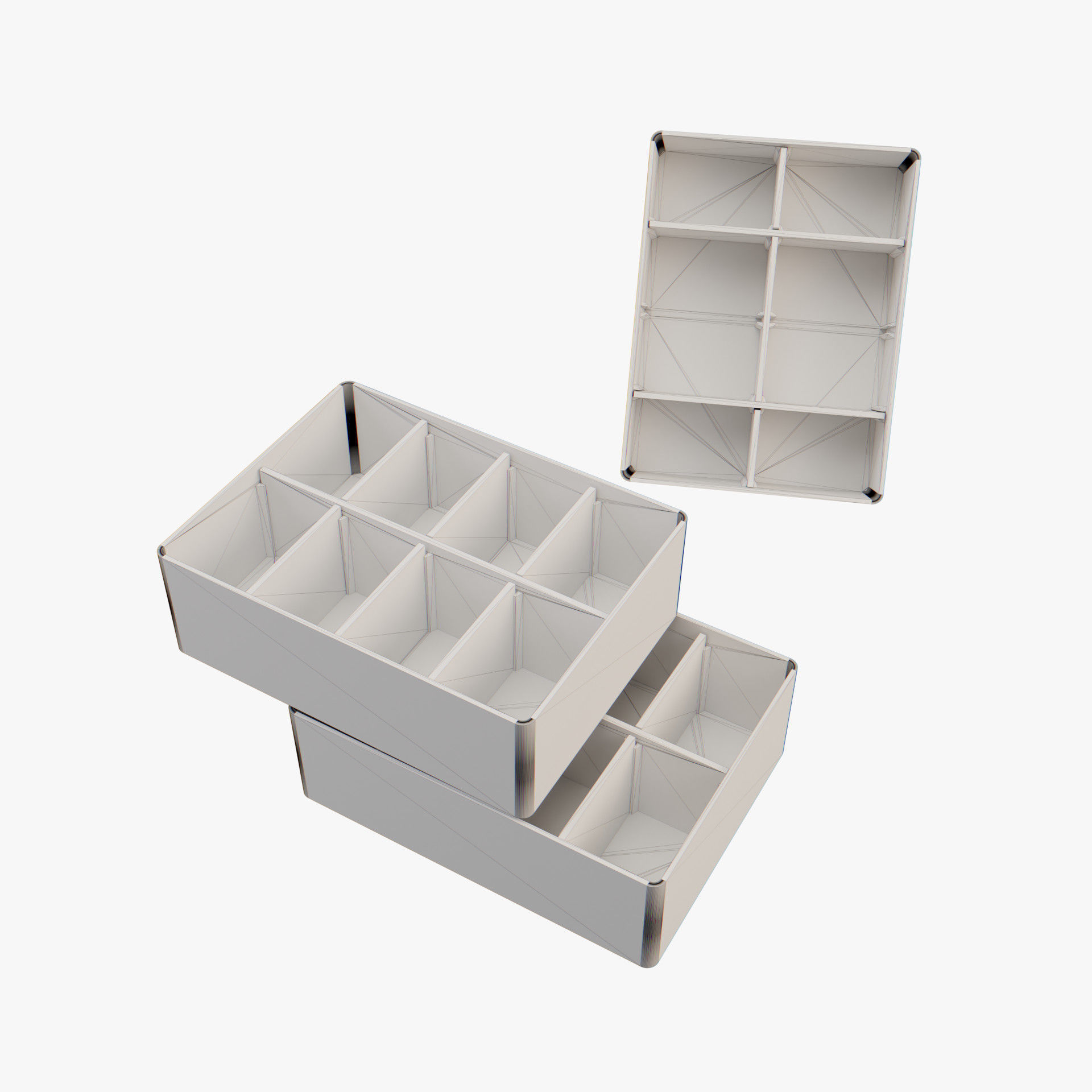 Sorting box 164 x 124 x 56 for 3D Print model 3D print model_1