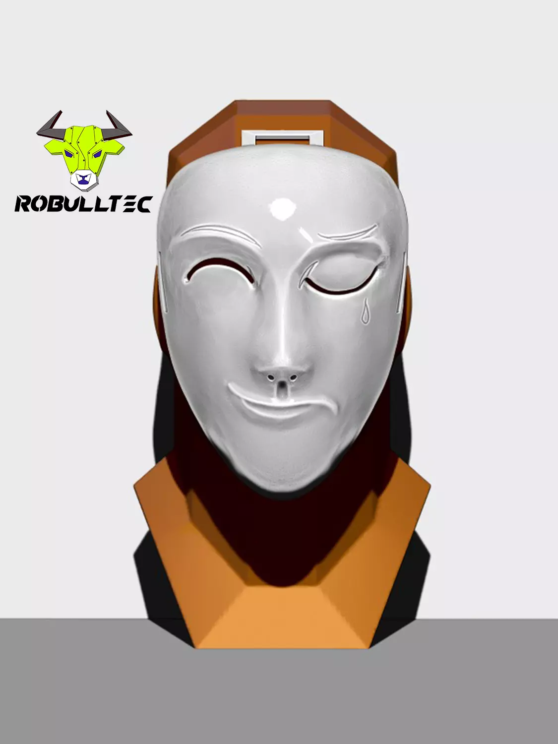 Bai Wuxiang Mask 3D print model_0