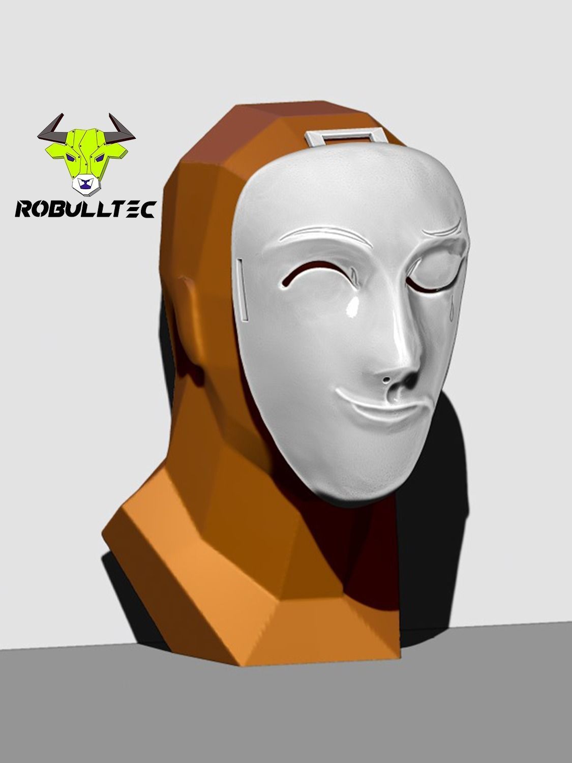 Bai Wuxiang Mask 3D print model_1