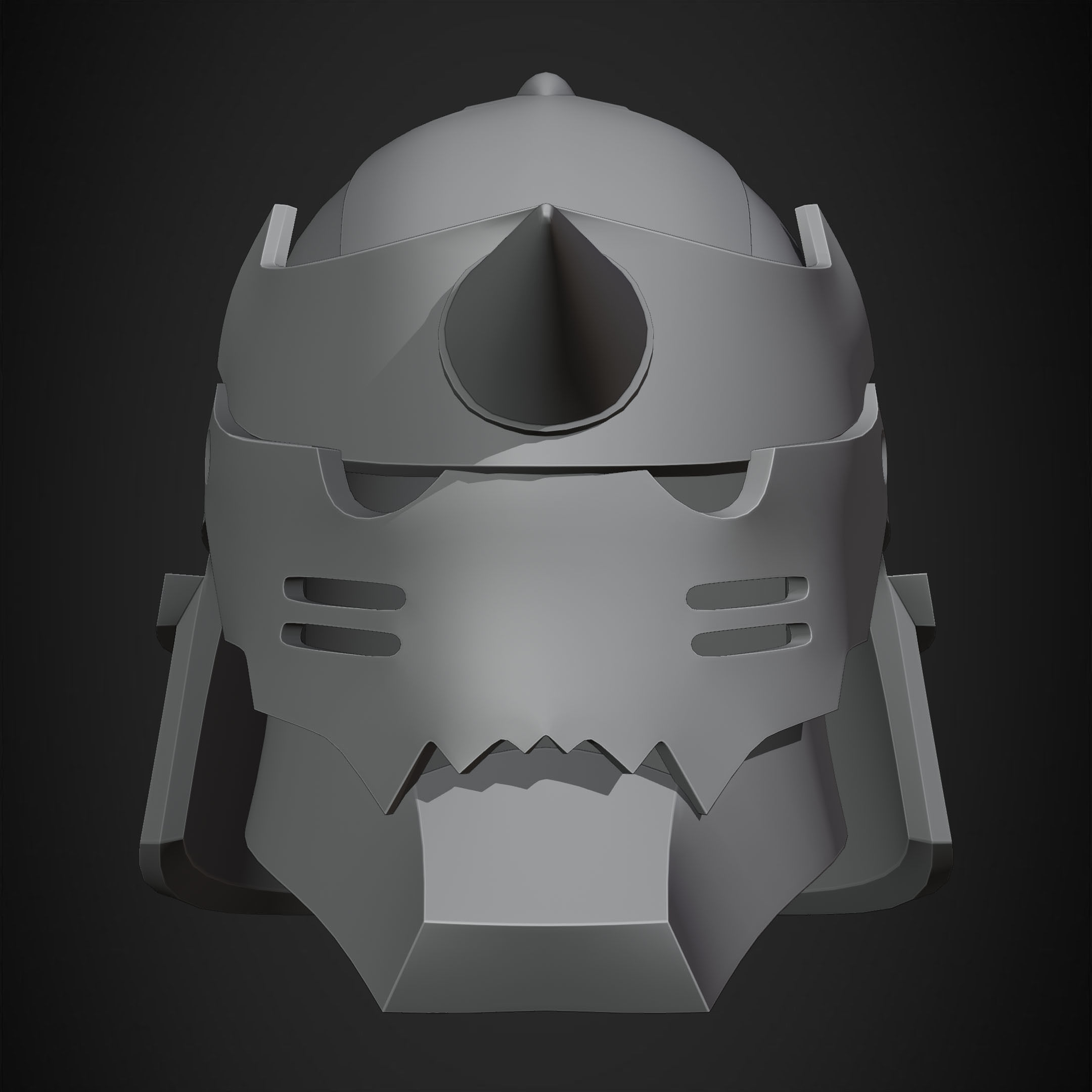 Fullmetal Alchemist Alphonse Elric Helmet for Cosplay 3D print model_15
