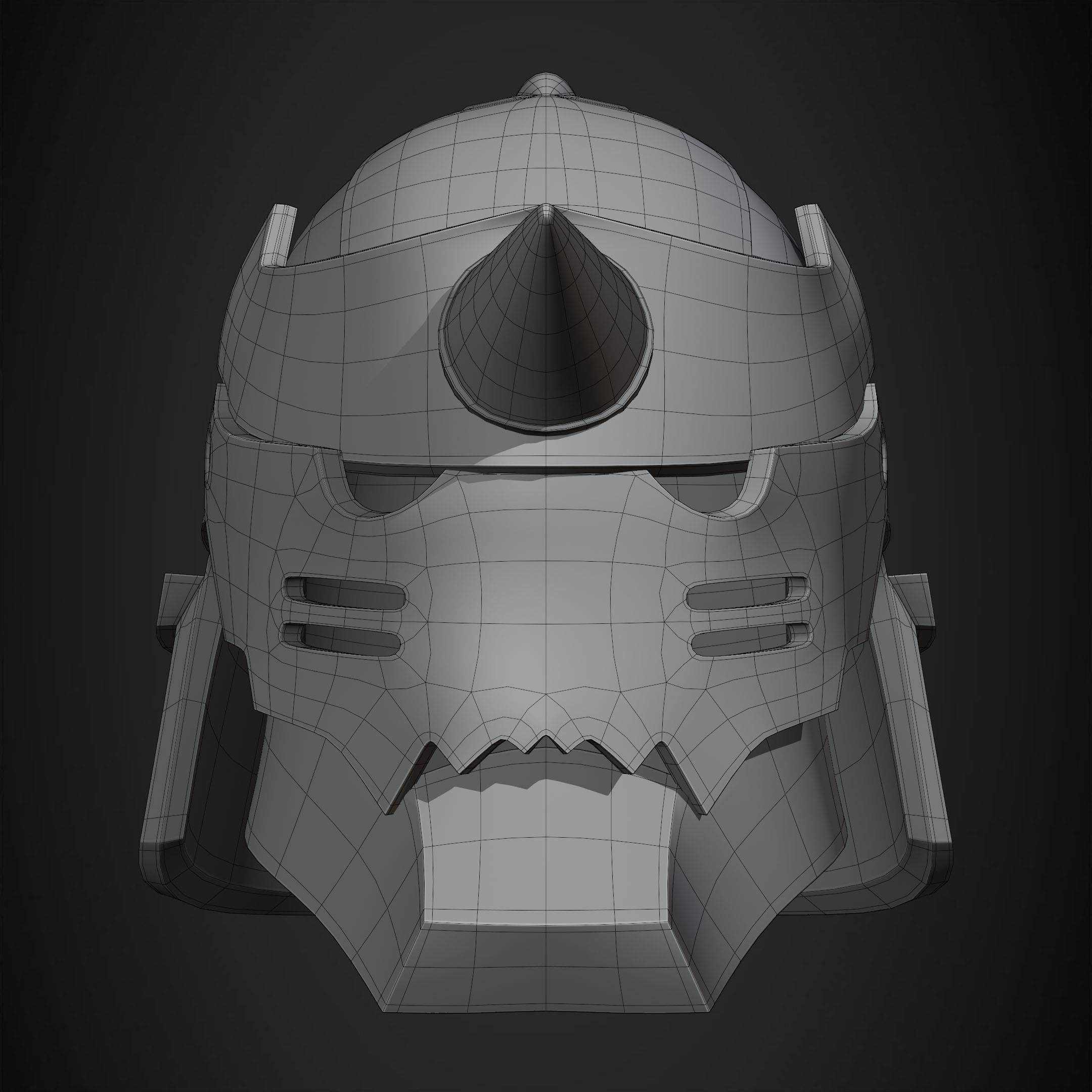 Fullmetal Alchemist Alphonse Elric Helmet for Cosplay 3D print model_16
