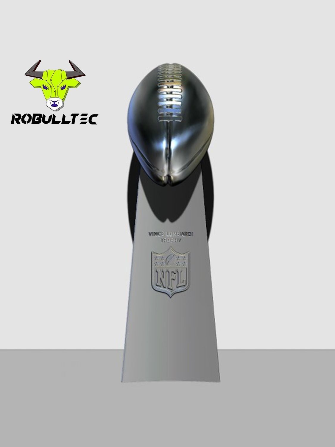 Vince Lombardi Trophy  3D print model_1