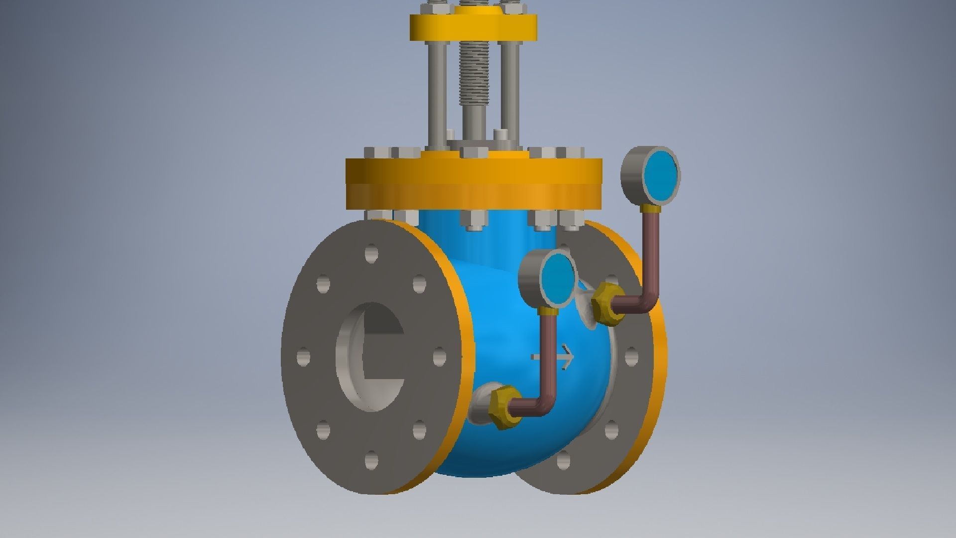 STEAM STOP VALVE 3D model_10