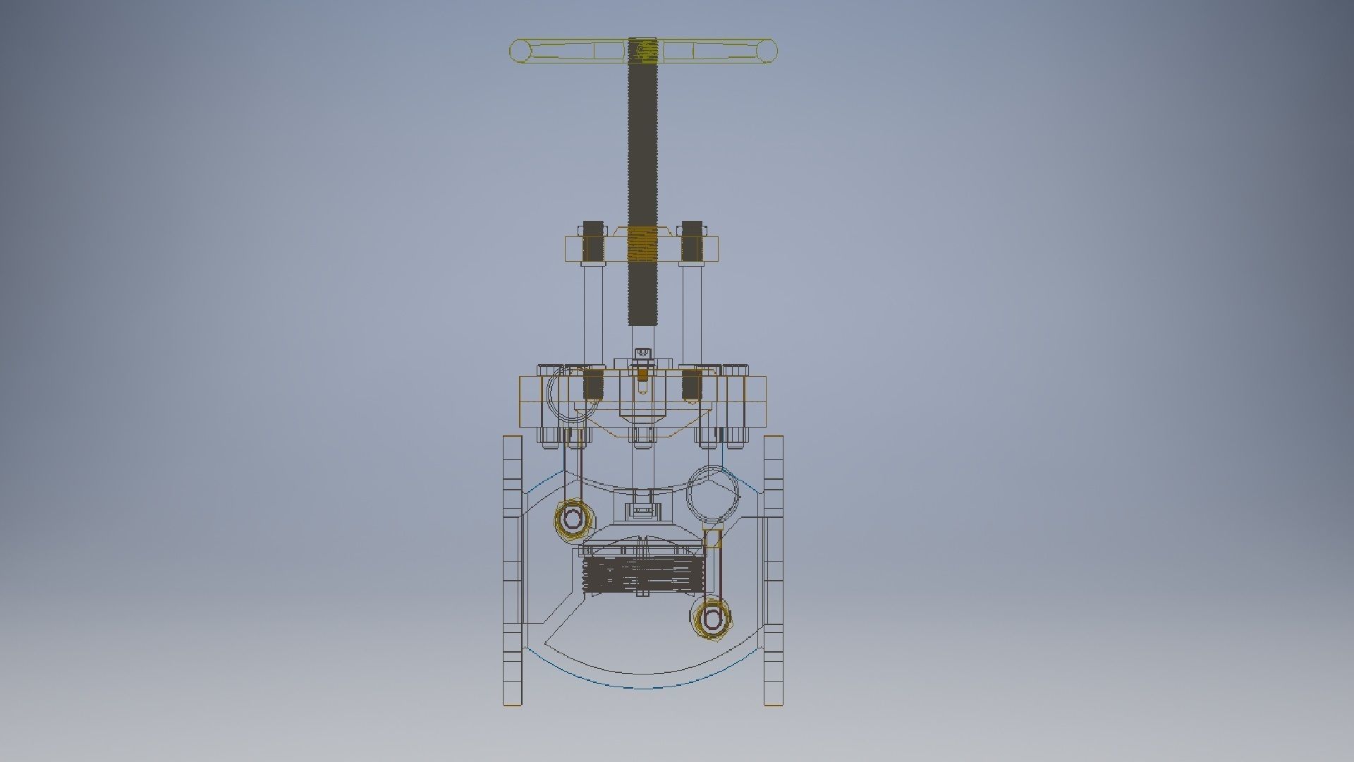 STEAM STOP VALVE 3D model_9