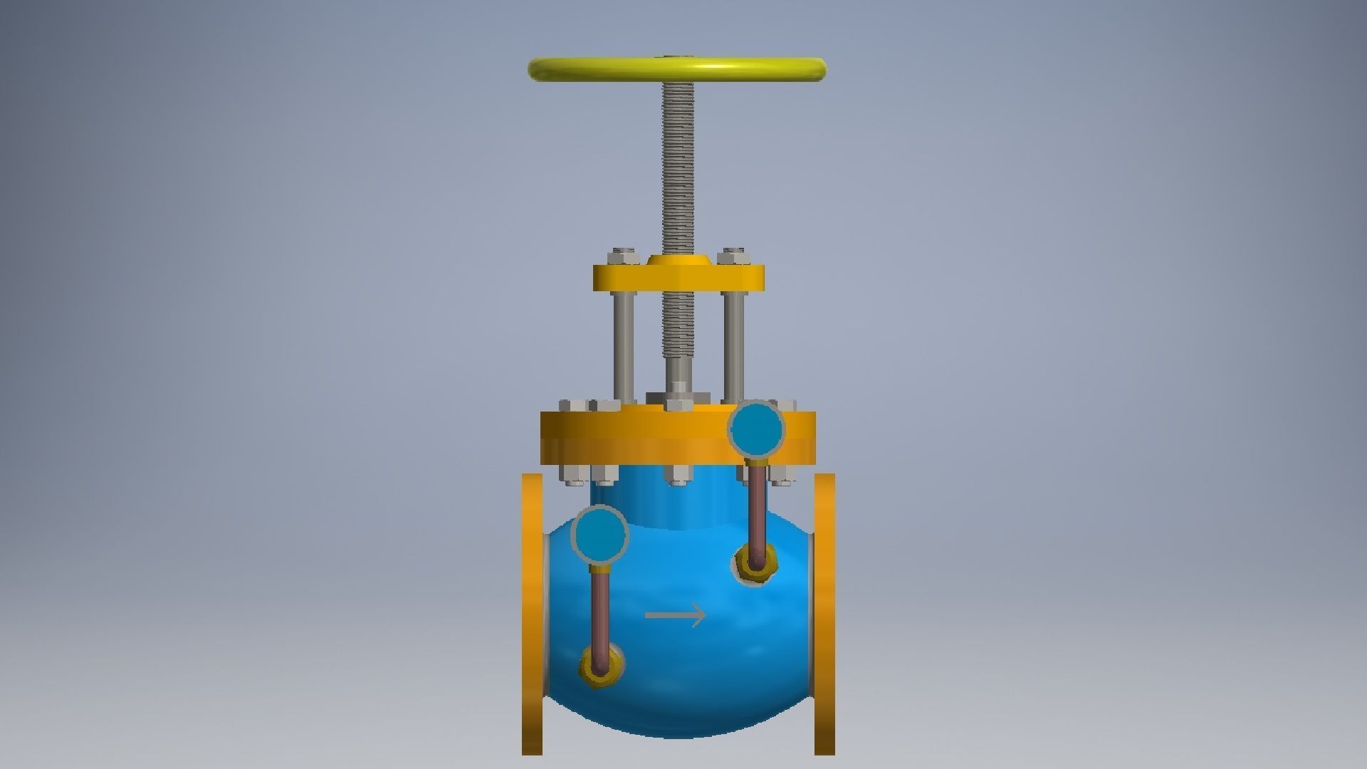 STEAM STOP VALVE 3D model_5