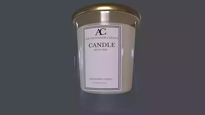 Air fresheners-Candle Air Freshener-PBR GAME READY