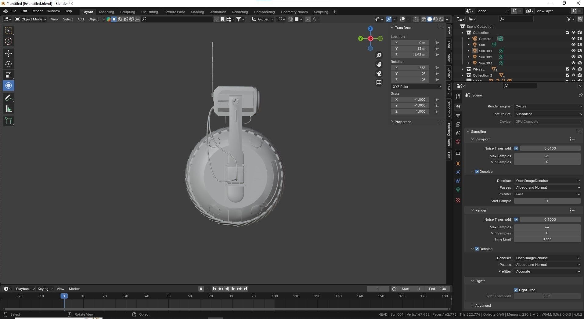 star war robots realistic 3d model Low-poly 3D model_5