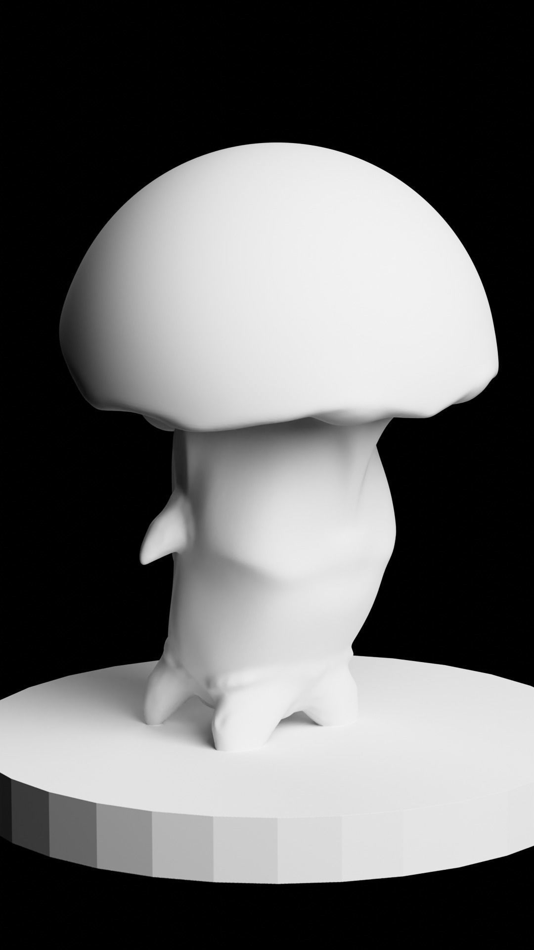MUSHROOM HEAD 3D print model_6
