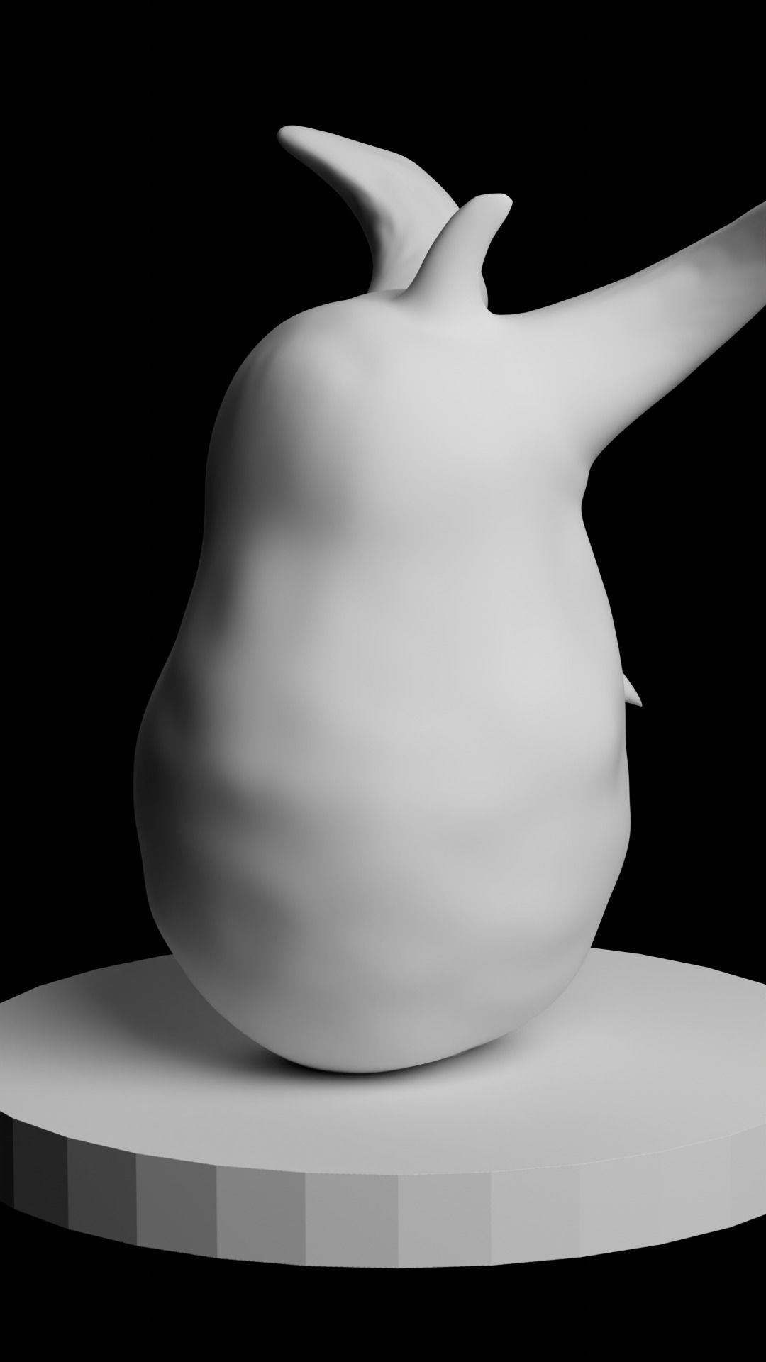 PAPAYA MONSTER 3D print model_4