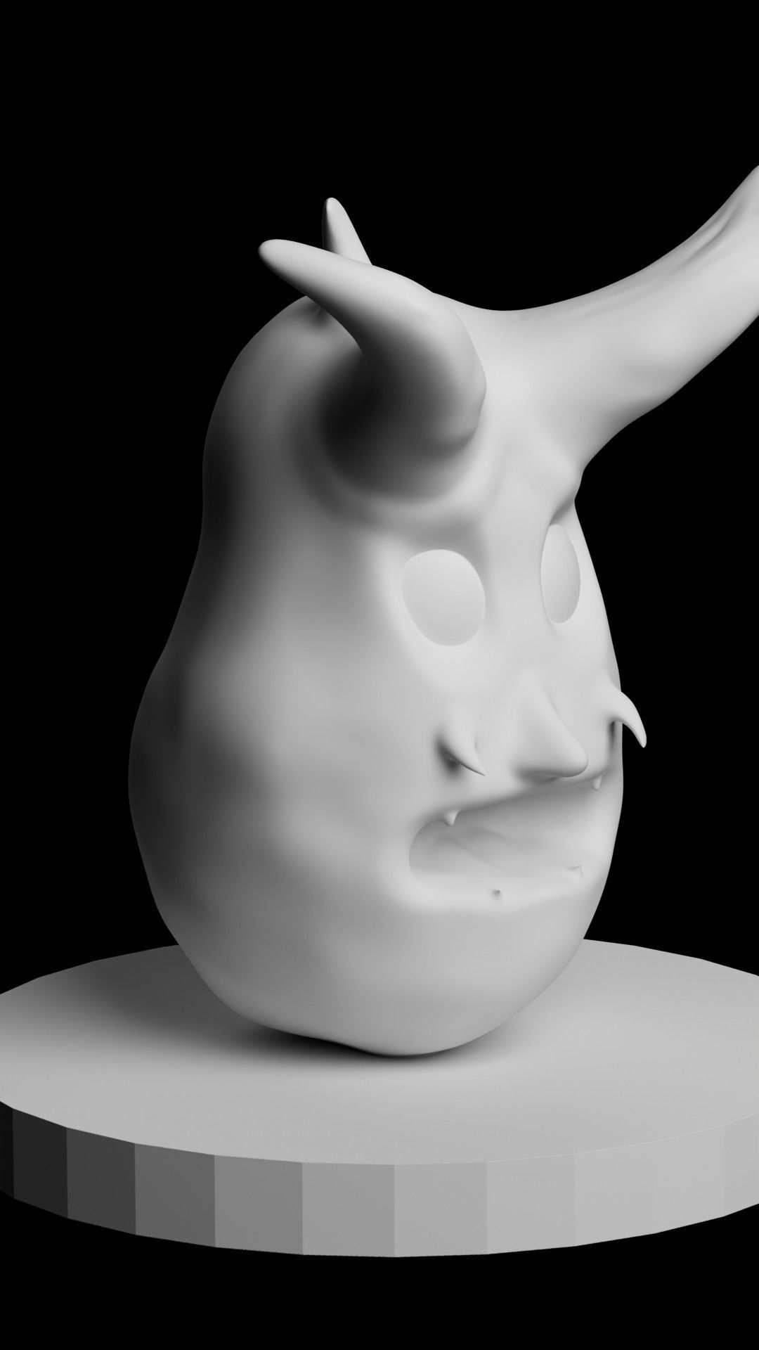 PAPAYA MONSTER 3D print model_2