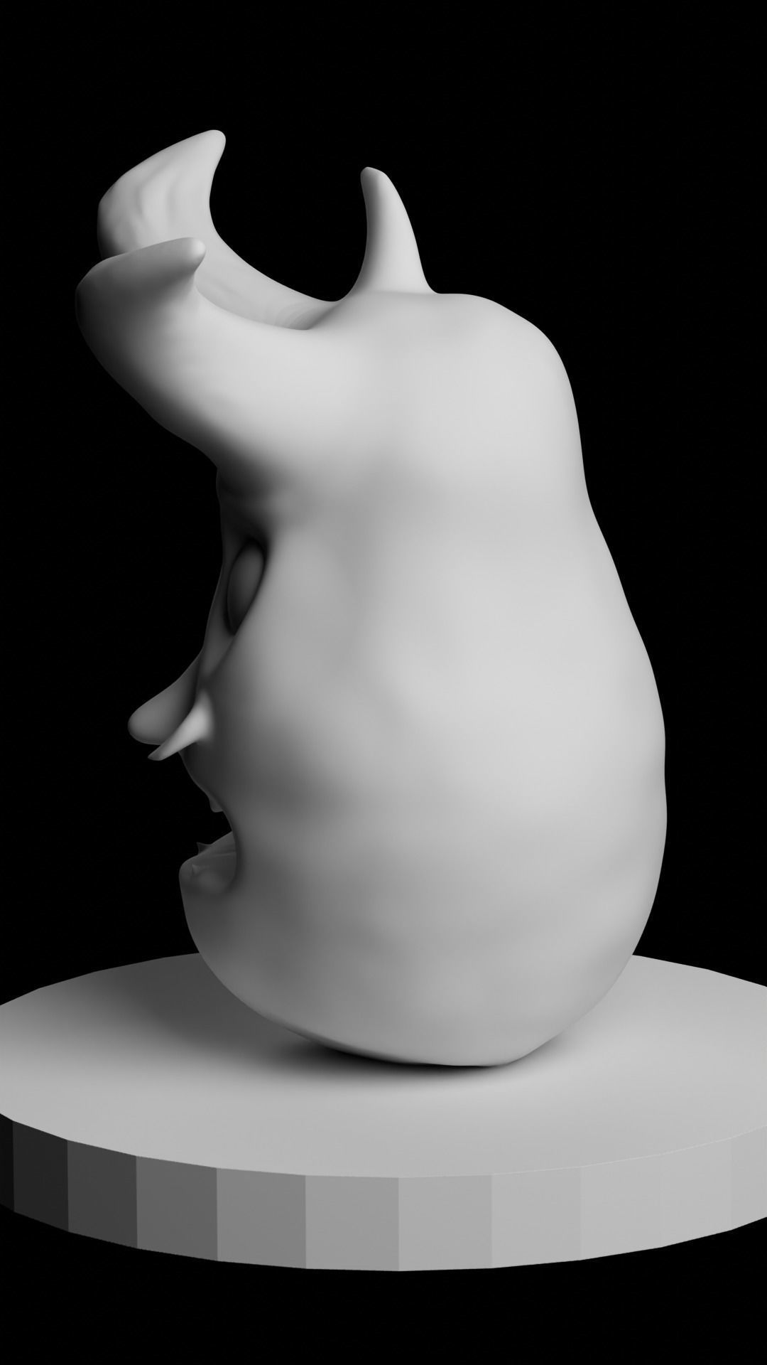 PAPAYA MONSTER 3D print model_7