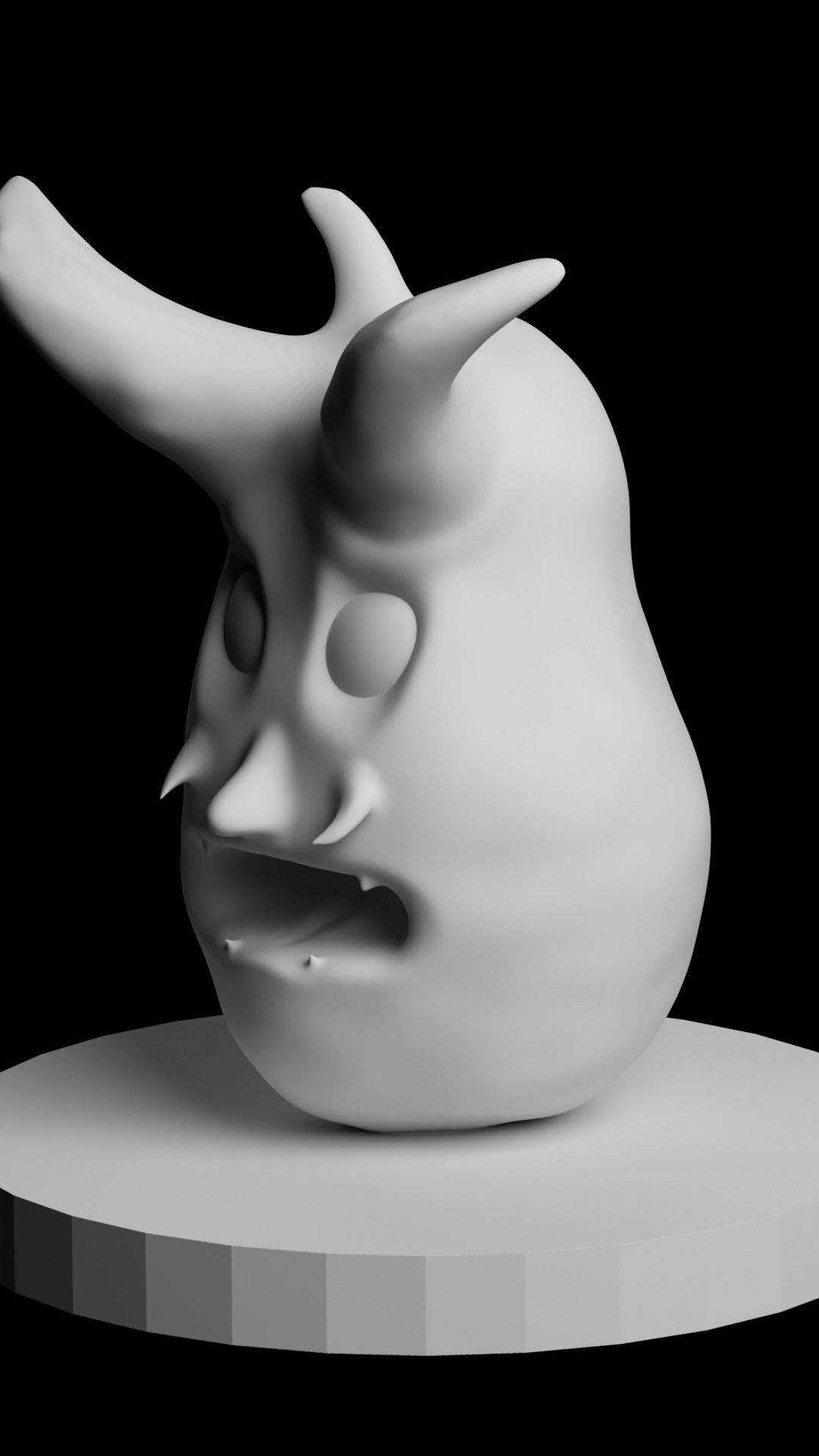 PAPAYA MONSTER 3D print model_8