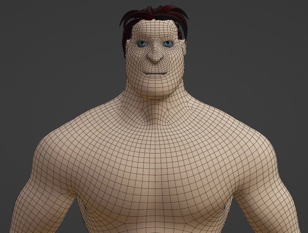 3D model Cartoon character Rig 3D model VR / AR / low-poly | CGTrader