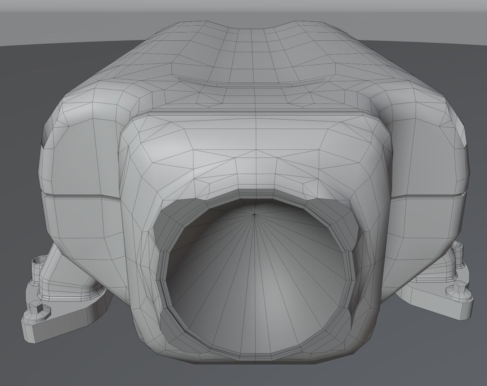 Plazmaman Intake Low-poly 3D model_5