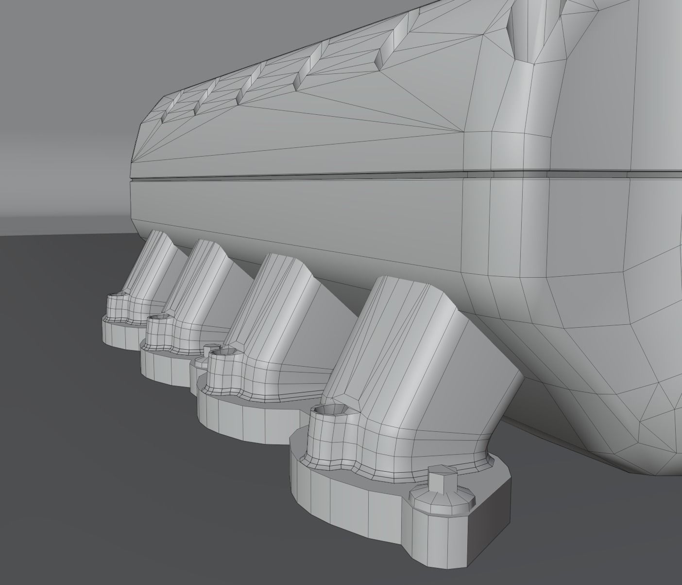 Plazmaman Intake Low-poly 3D model_3