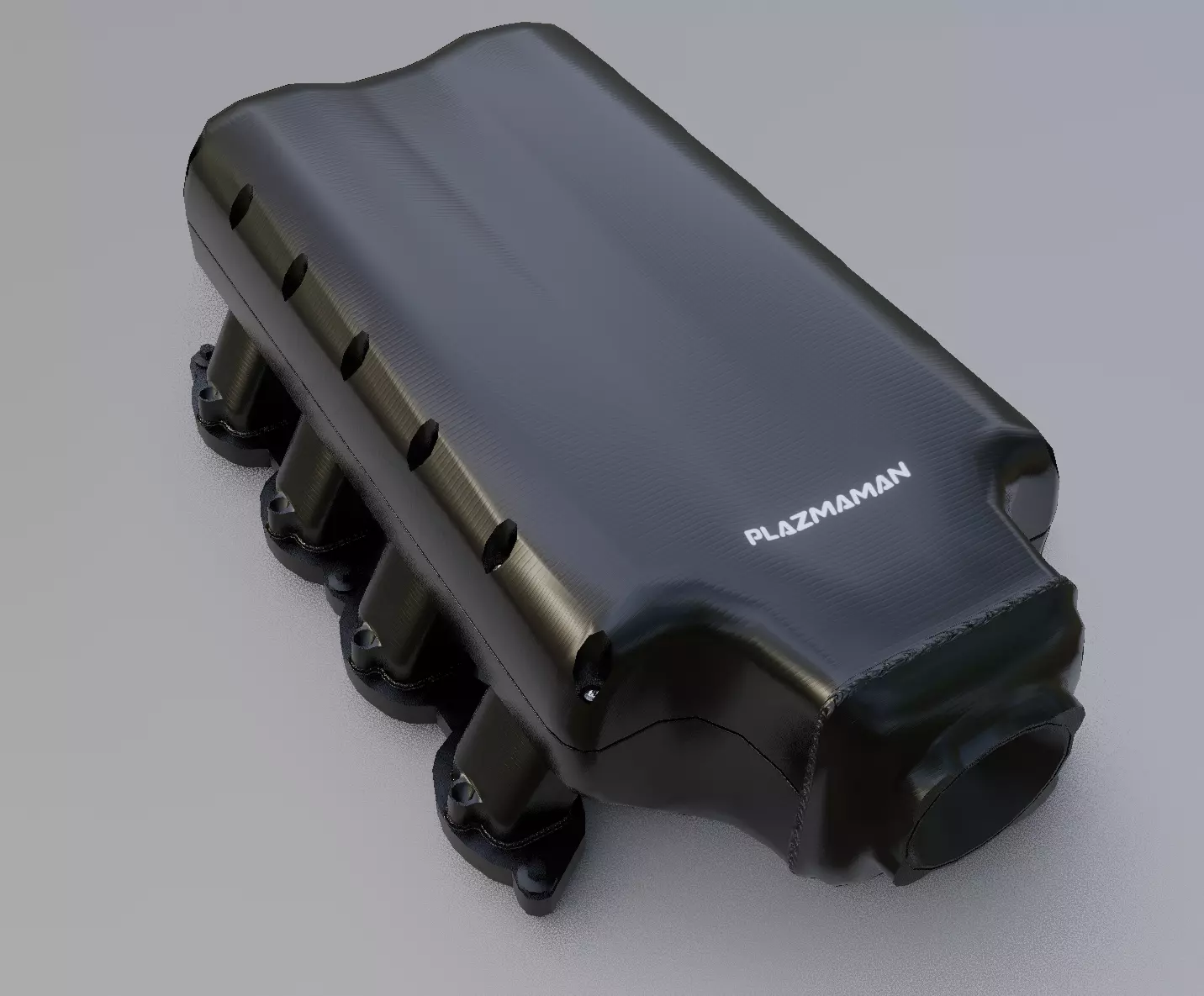 Plazmaman Intake Low-poly 3D model_0