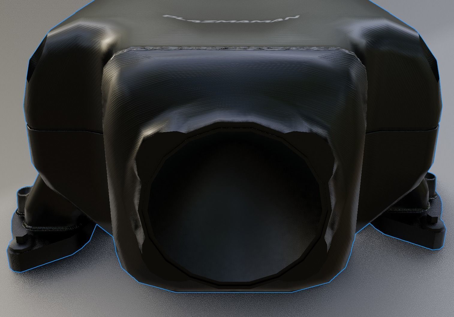 Plazmaman Intake Low-poly 3D model_4