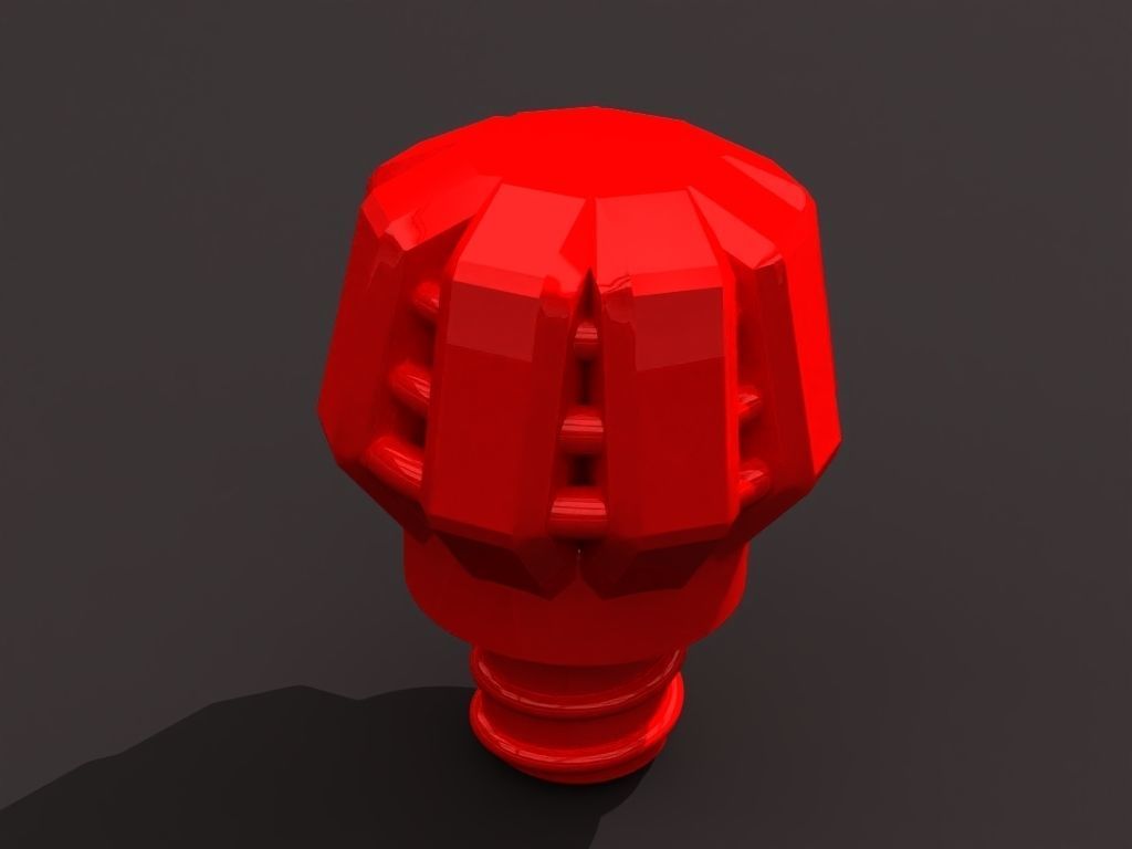 A screw on cap container 3D print model_1