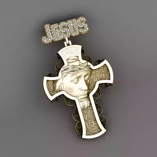 Jesus Cross 3D print model
