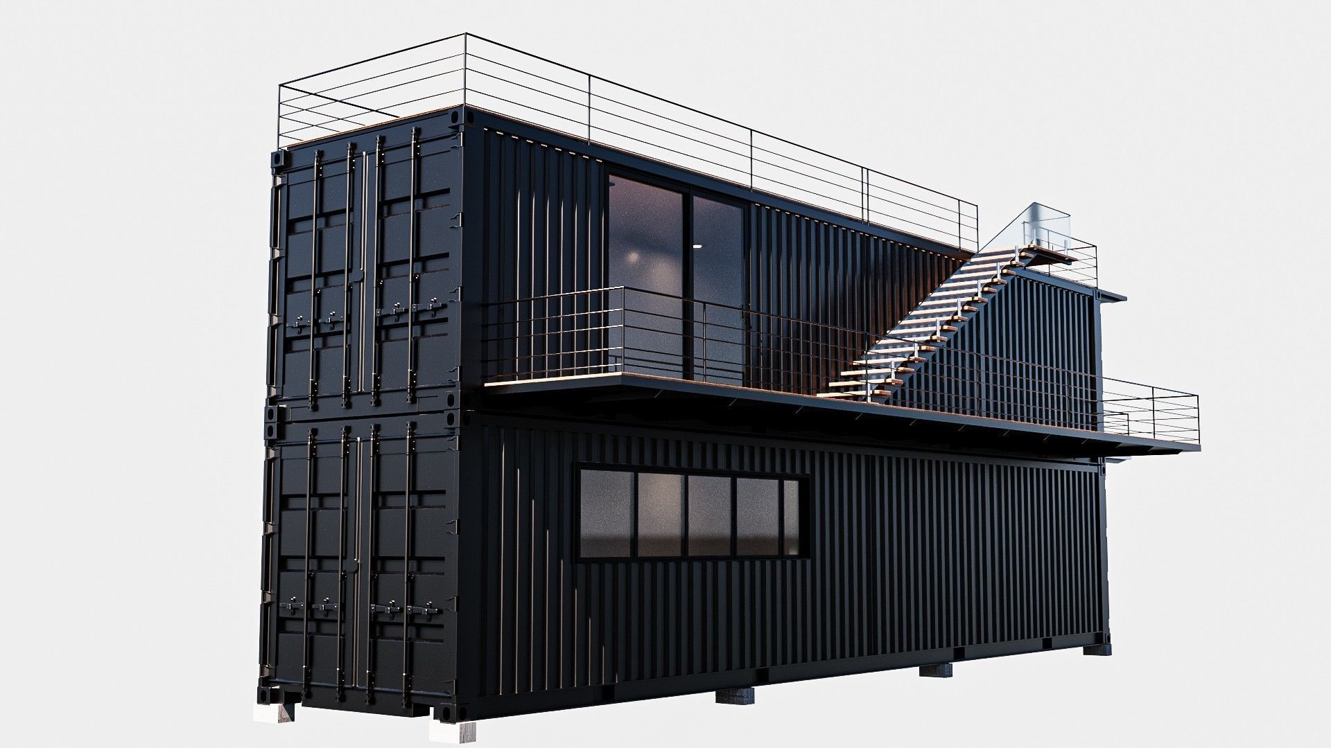 Container House  3D model_6