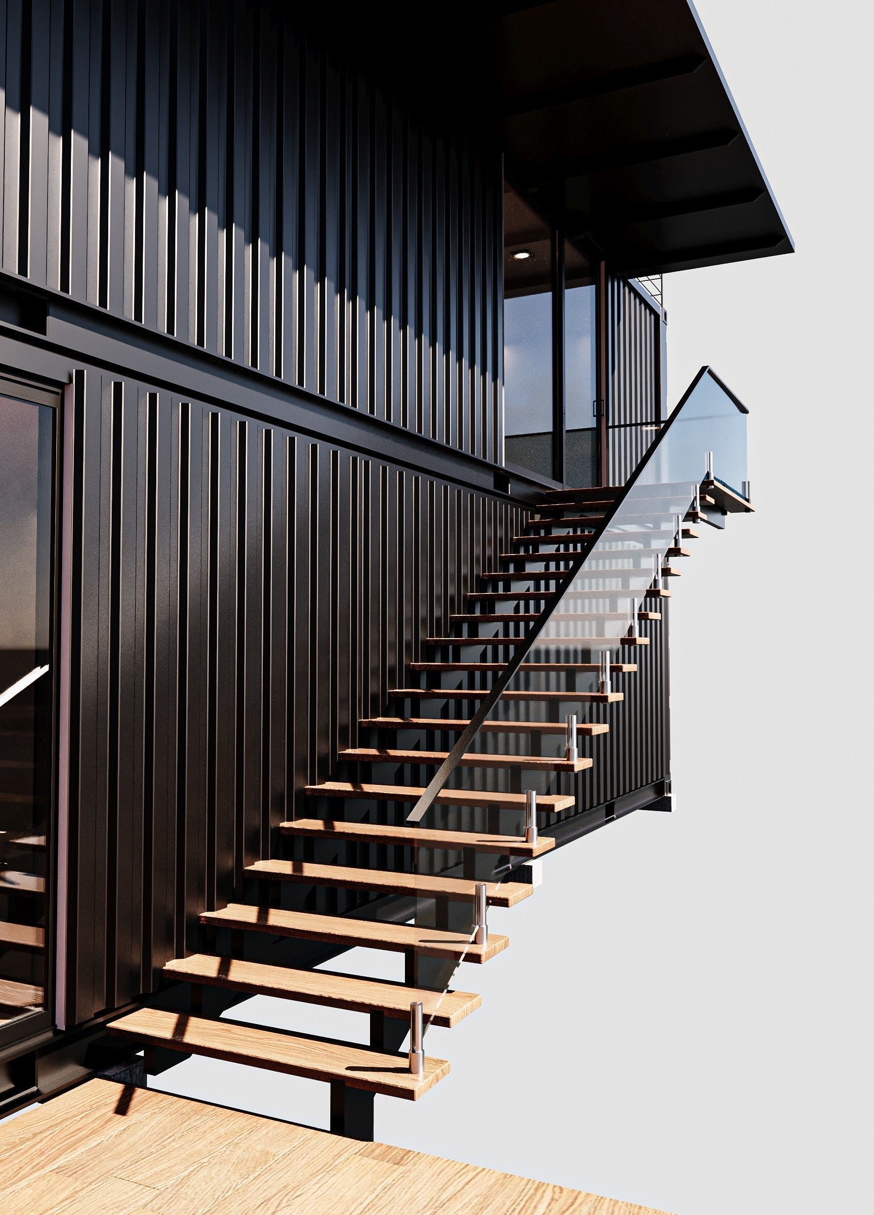 Container House  3D model_9