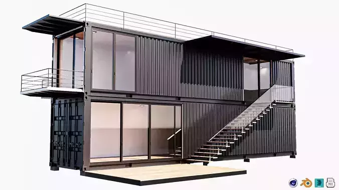 Container House  3D model