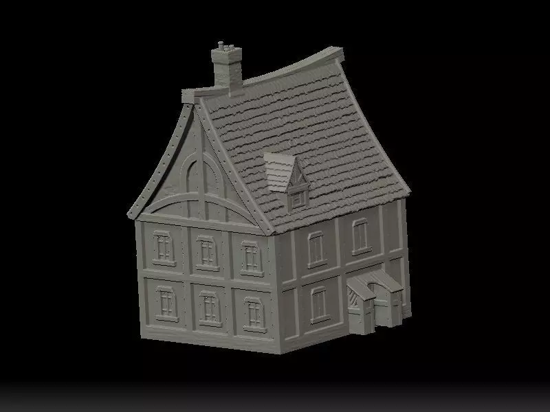 Village House 3D print model