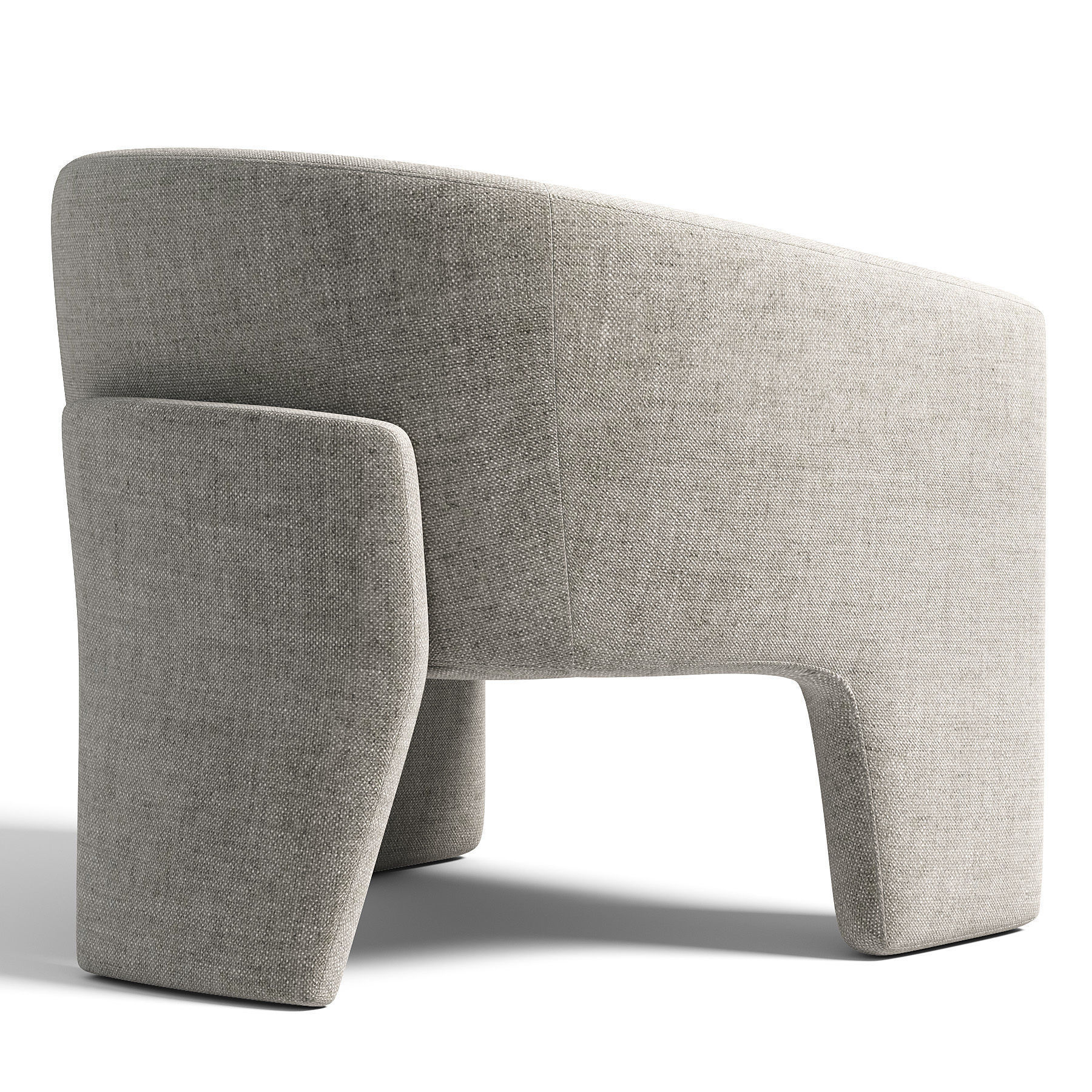 Anne Armchair 3D model_1