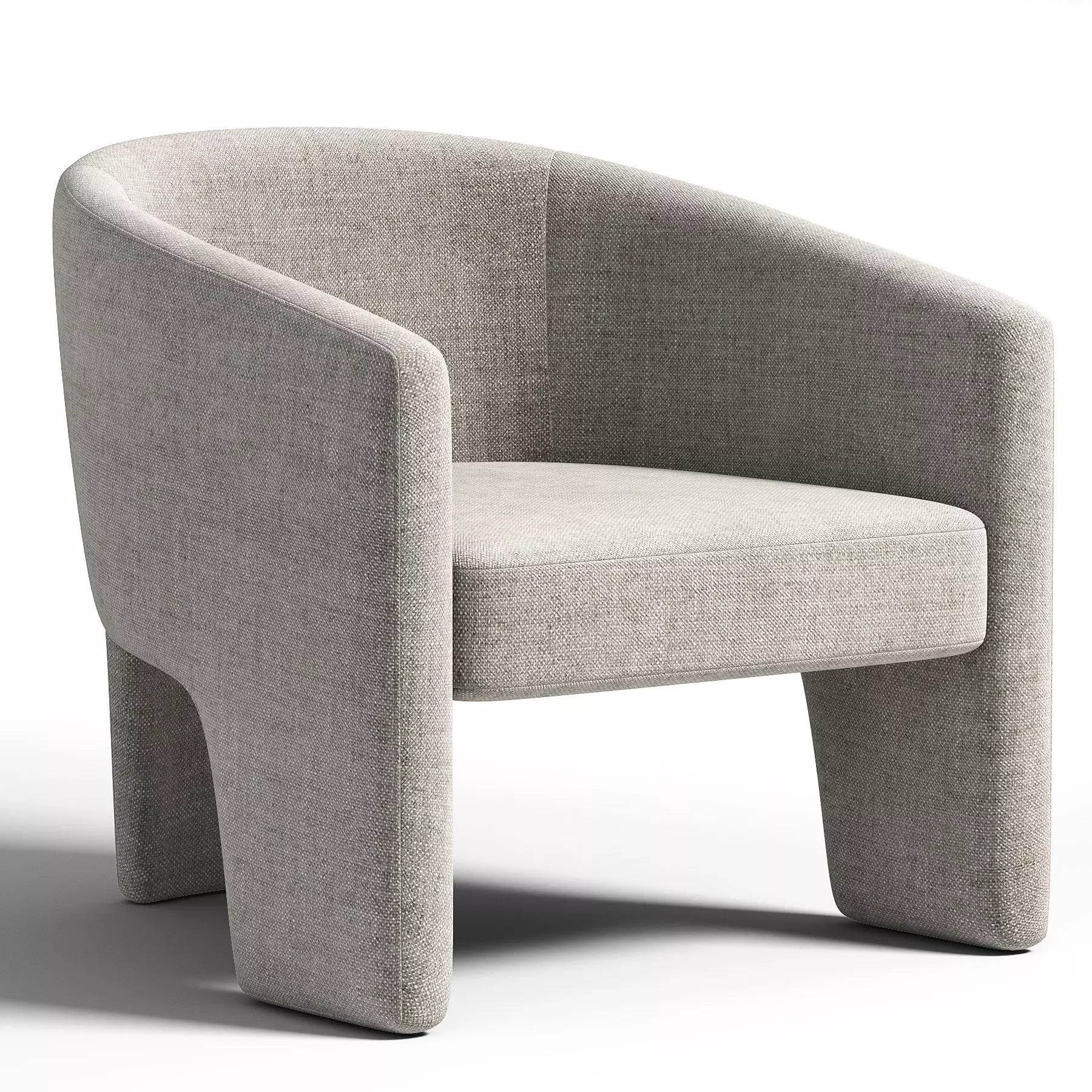 Anne Armchair 3D model_0
