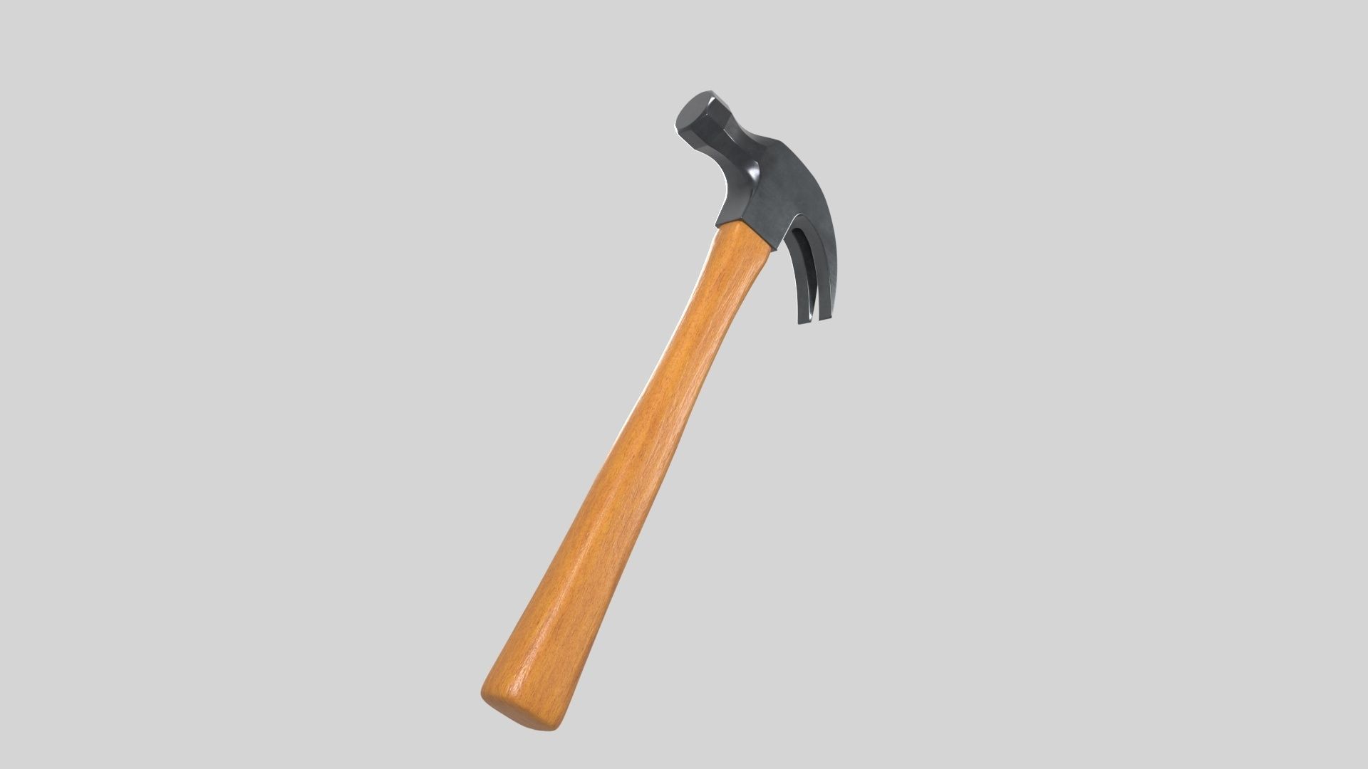 Claw hammer  3D model_11