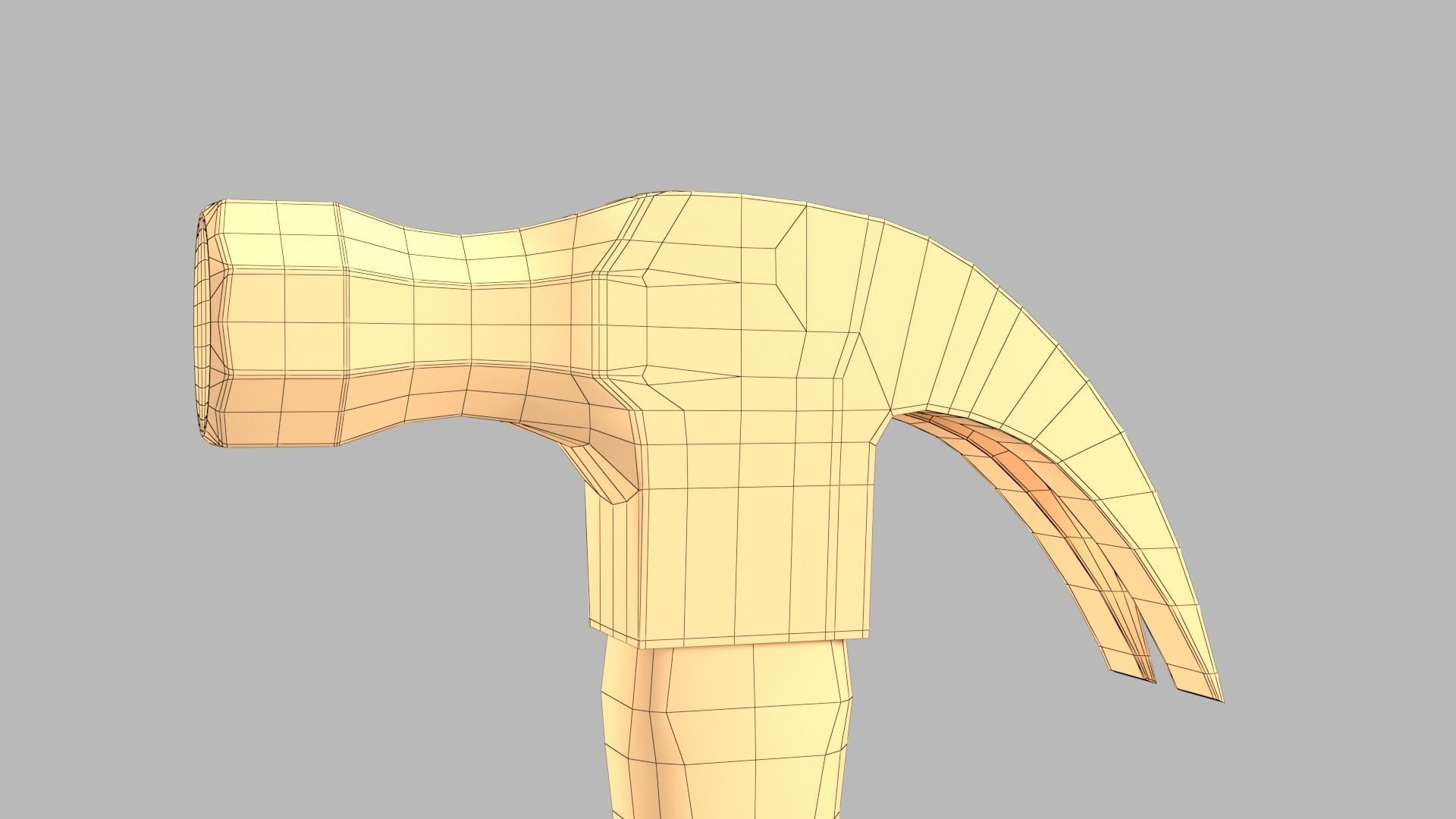 Claw hammer  3D model_30