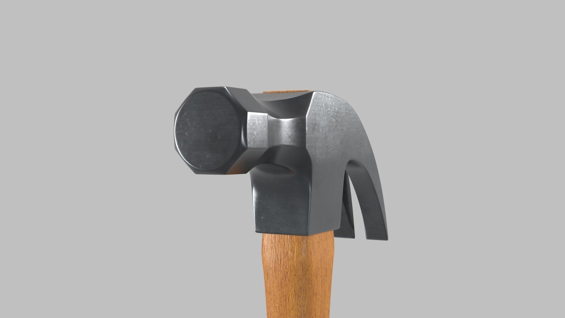 Claw hammer  3D model_19