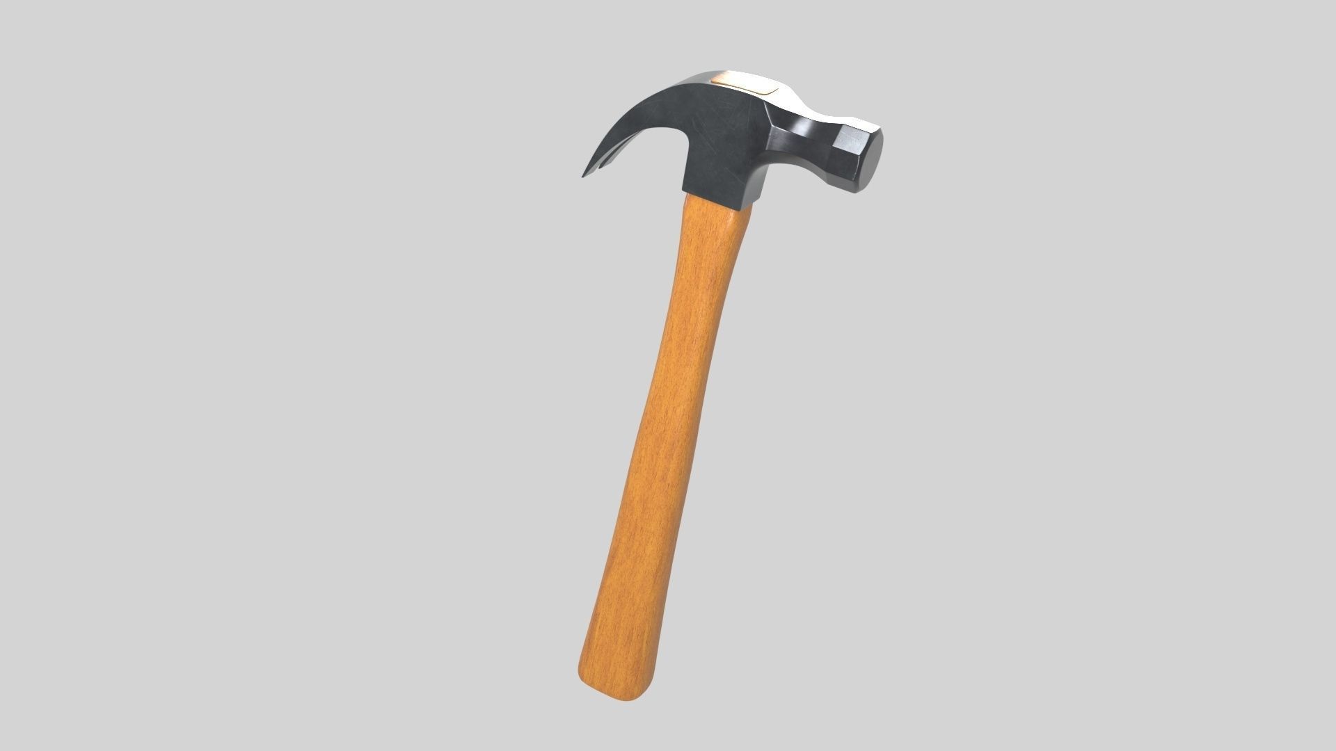 Claw hammer  3D model_14