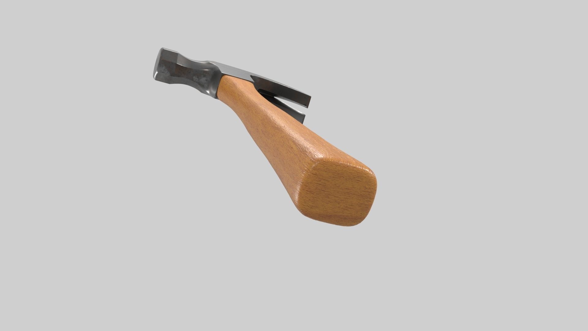 Claw hammer  3D model_5
