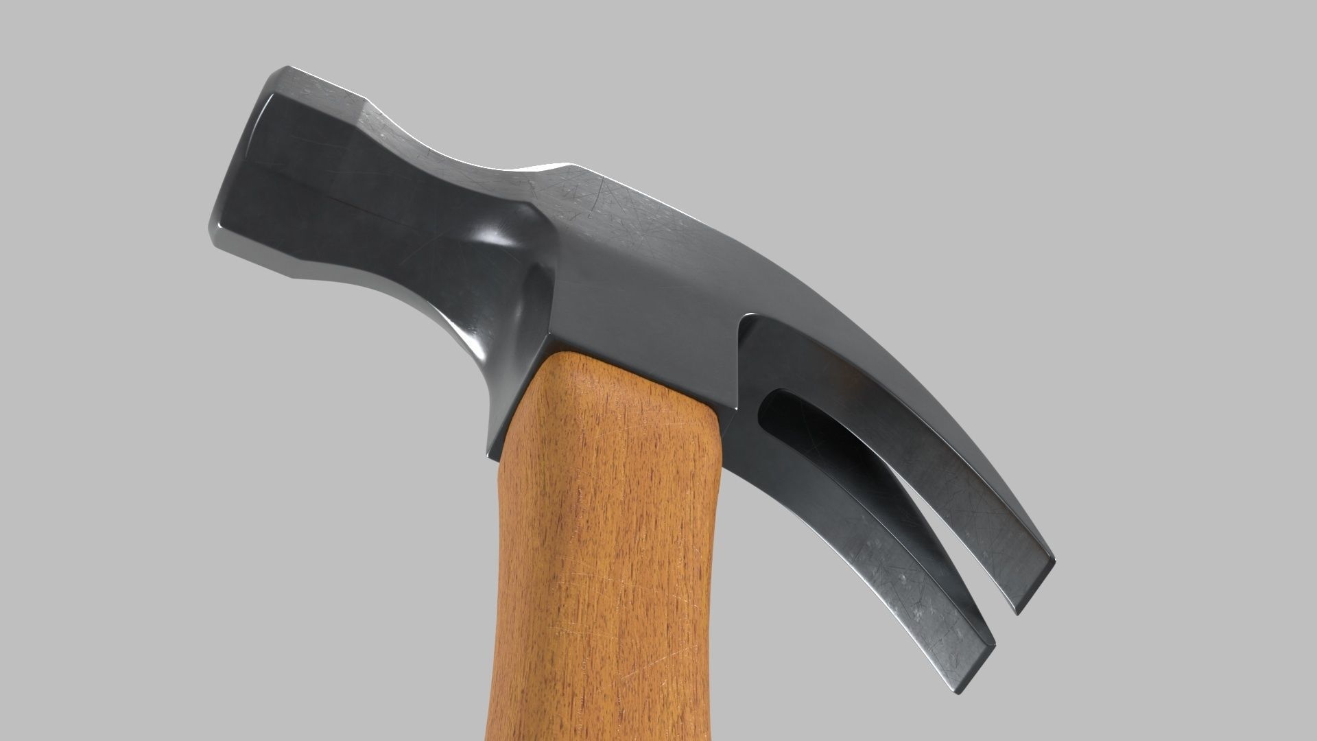 Claw hammer  3D model_17