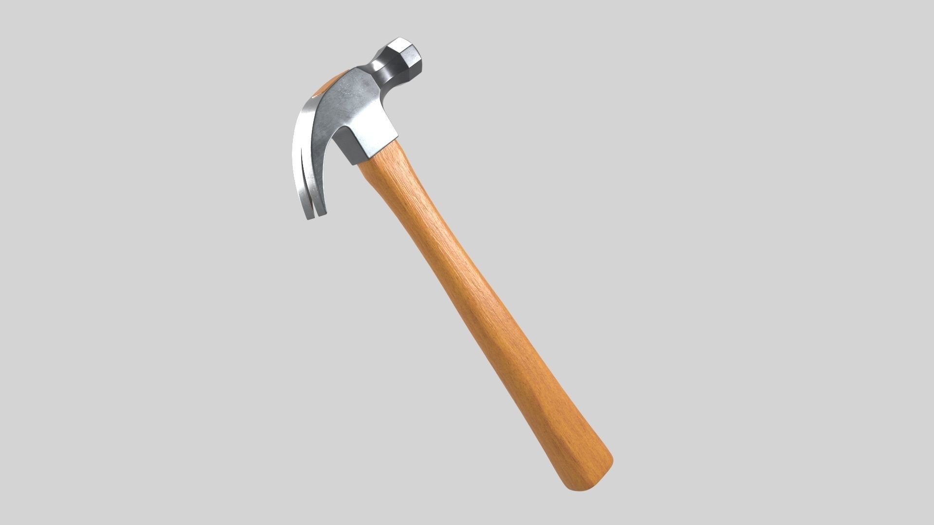 Claw hammer  3D model_10