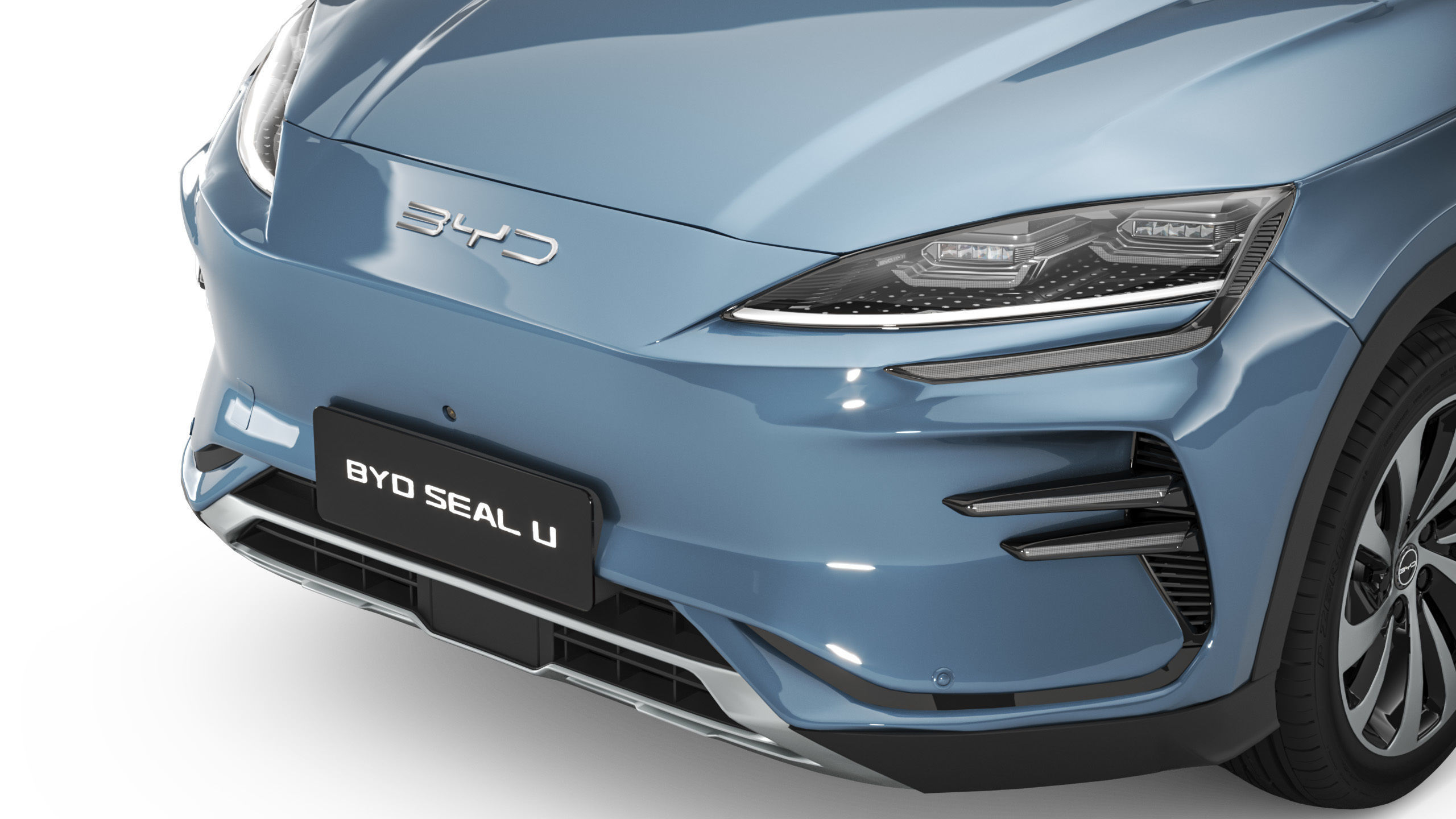 2025 BYD Seal U With Interior 3D model_4