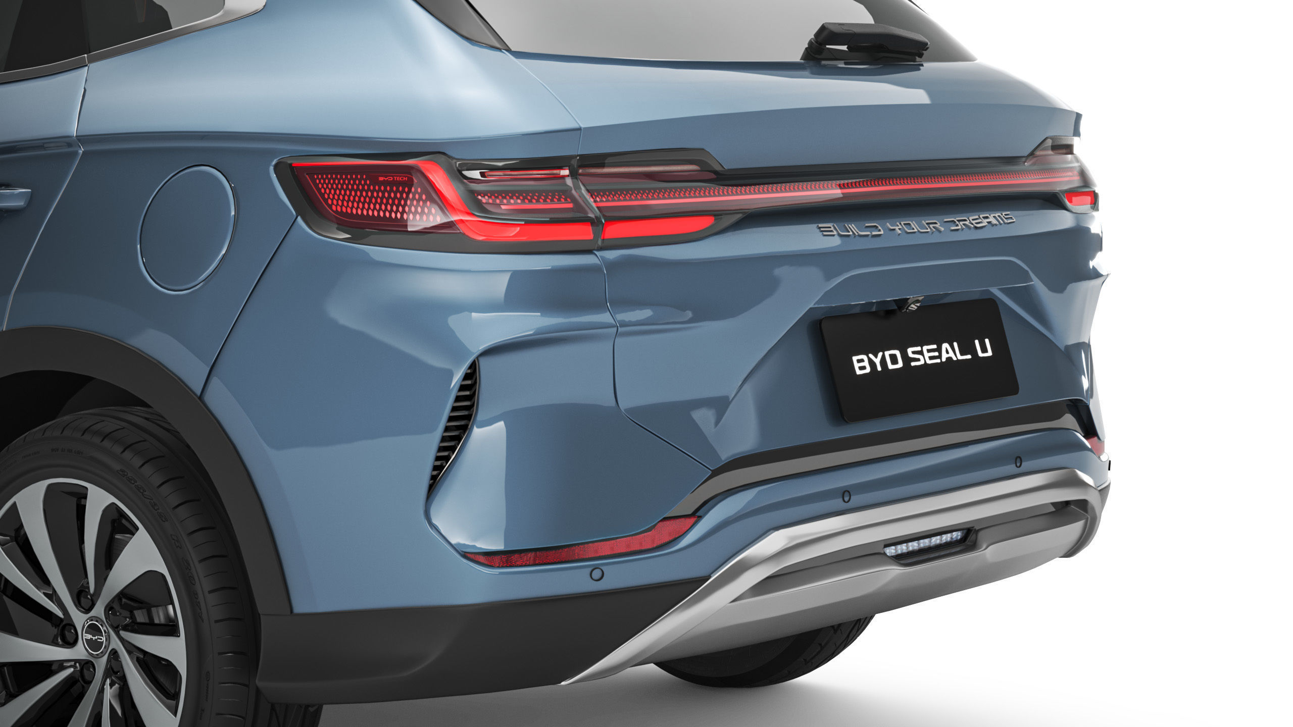 2025 BYD Seal U With Interior 3D model_5