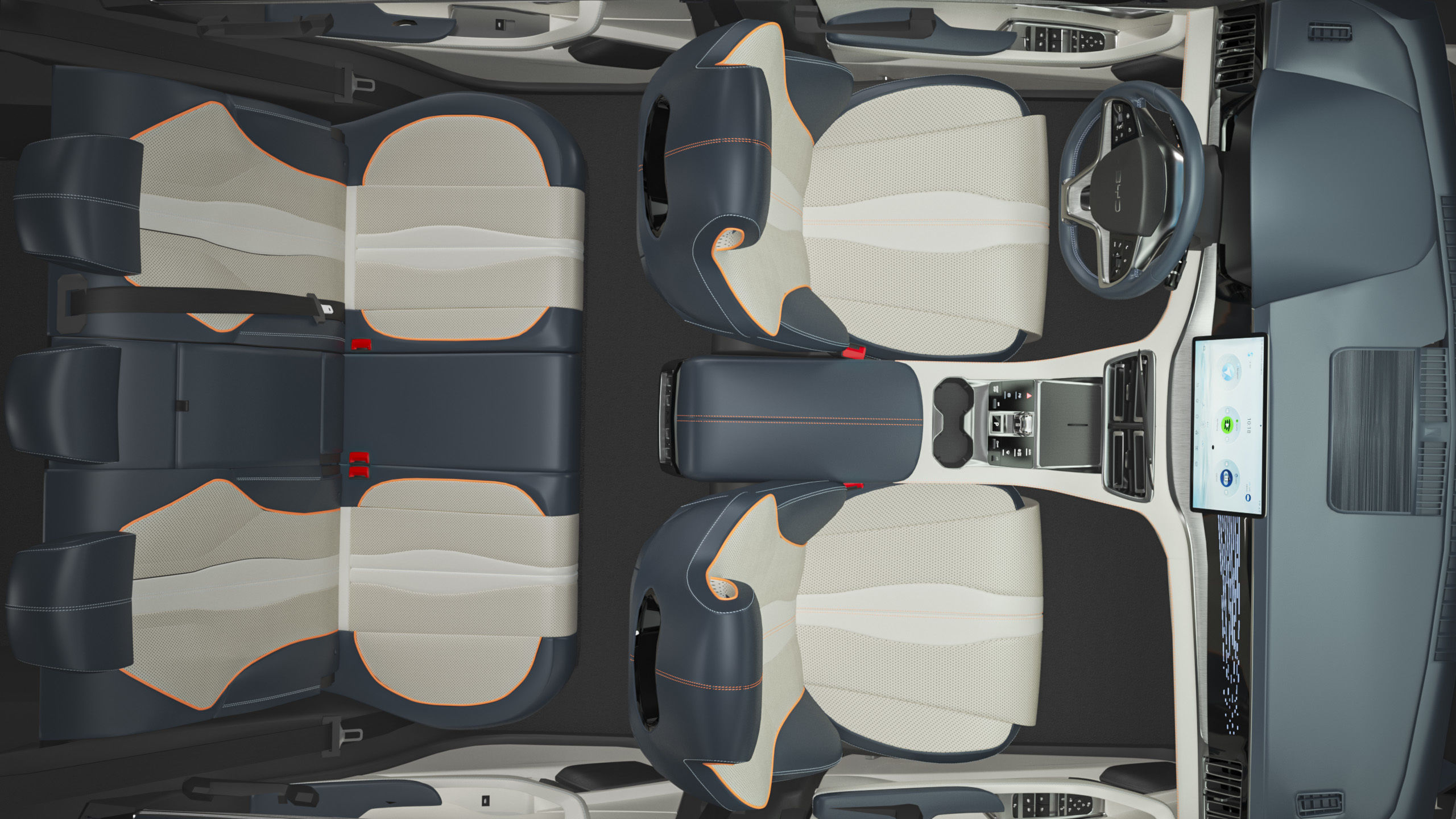 2025 BYD Seal U With Interior 3D model_18