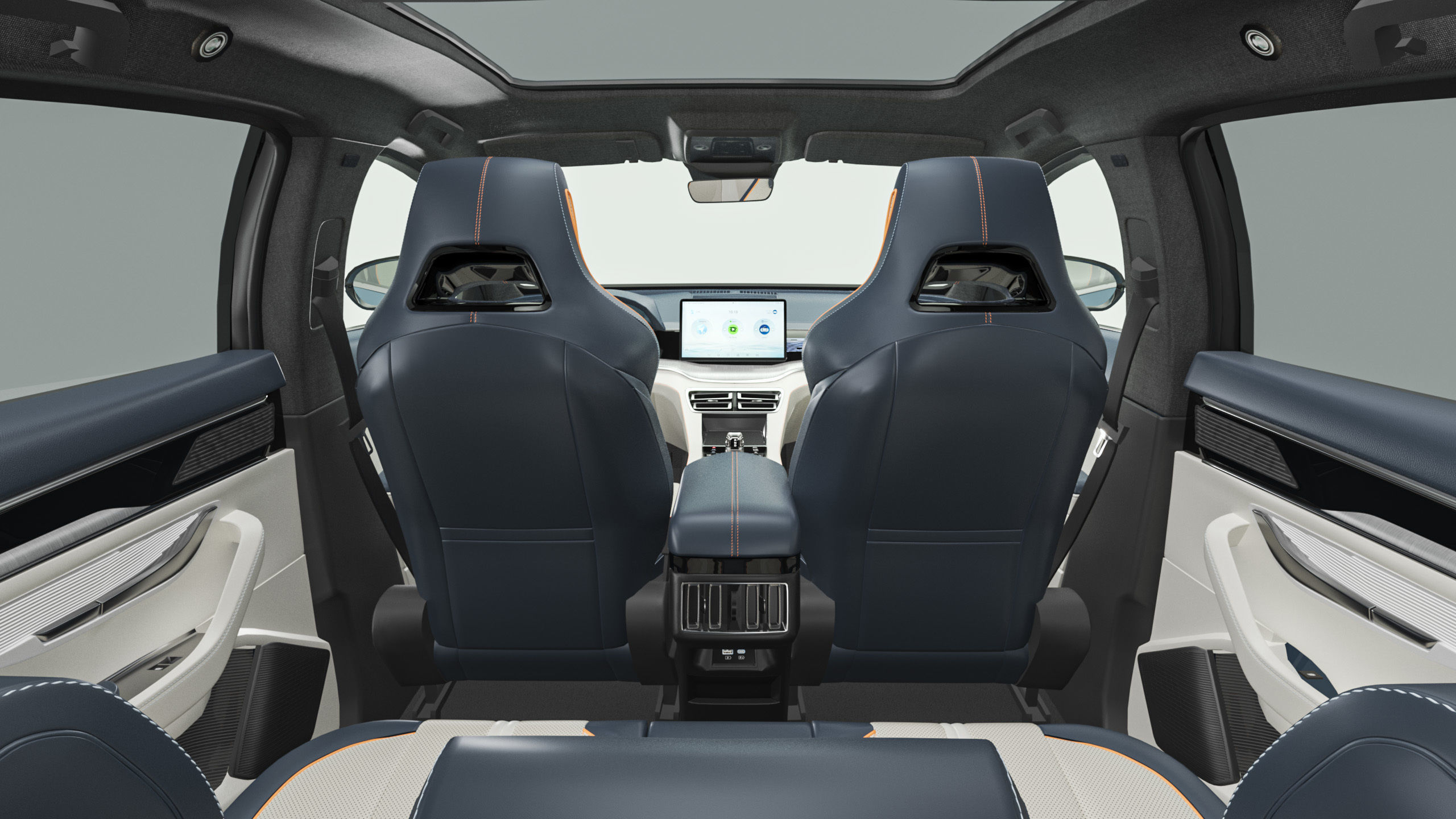 2025 BYD Seal U With Interior 3D model_17