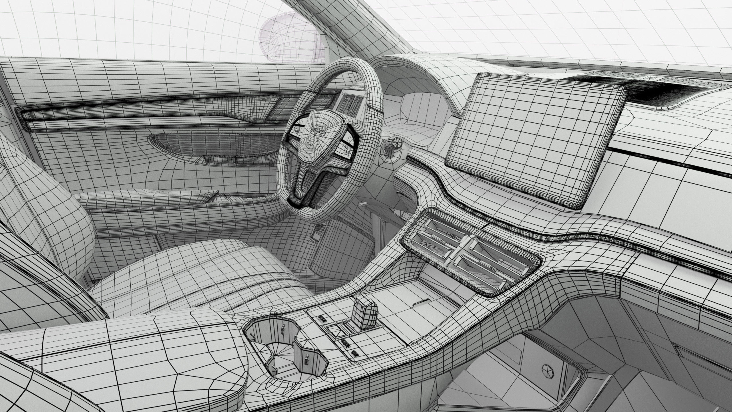 2025 BYD Seal U With Interior 3D model_27