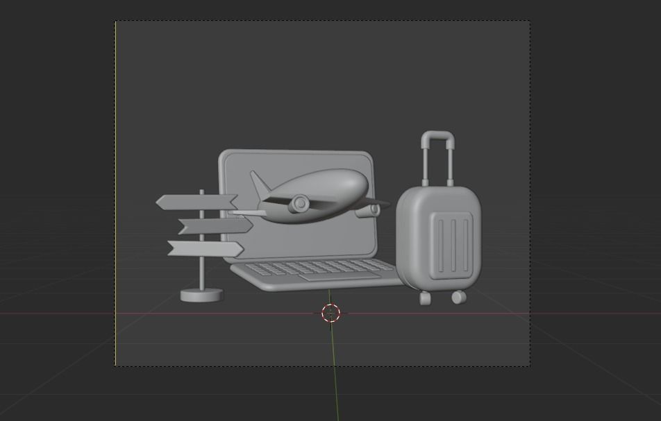 Graduation of university 3d Illustration Icon Pack 3D model_15