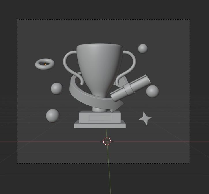 Graduation of university 3d Illustration Icon Pack 3D model_10