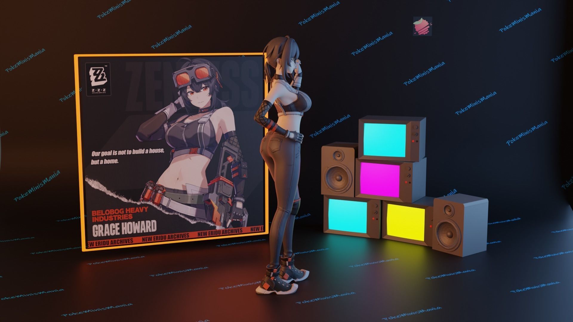 Grace Howard Zenless Zone Zero 3D print model 3D print model_1